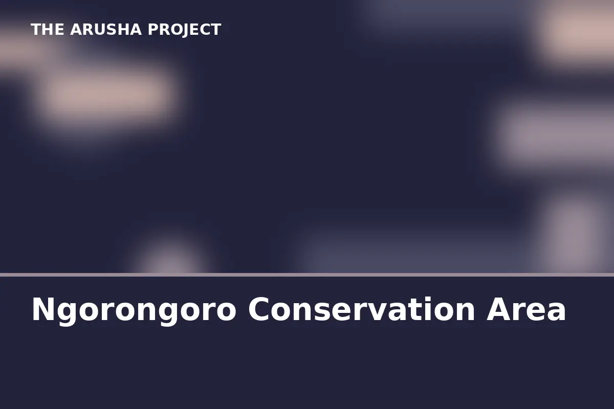 Ngorongoro Conservation Area